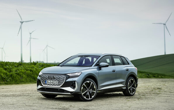 Audi Q4 e-tron – Frontansicht
