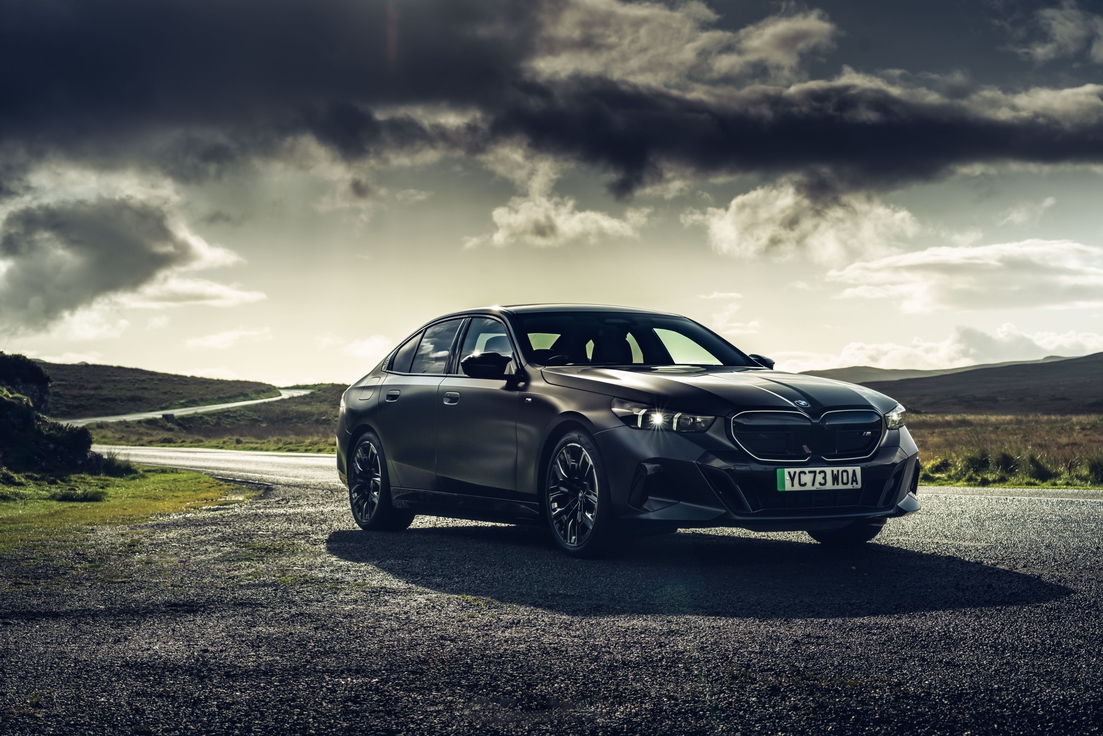 BMW i5 – Frontansicht